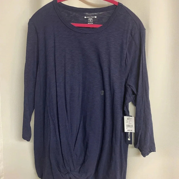 Architect women’s 1X  navy top - Picture 1 of 7